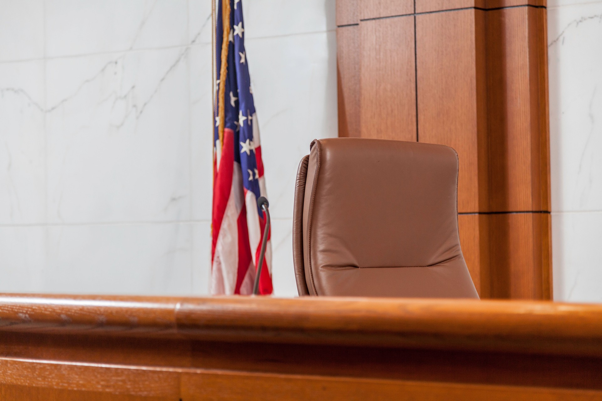 Courtroom Bench